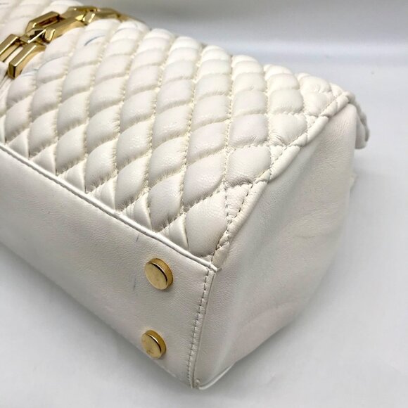 I.N.C International Concepts Vanilla Quilted Harrper Aurora Shoulder Bag - Picture 7 of 12